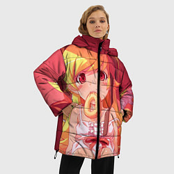 Куртка зимняя женская Ошино Шинобу, цвет: 3D-черный — фото 2