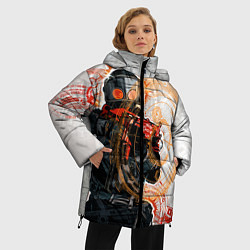 Куртка зимняя женская Counter-Strike: SWAT, цвет: 3D-черный — фото 2