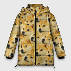 Куртка зимняя женская Doge, цвет: 3D-светло-серый
