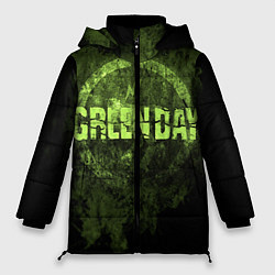 Куртка зимняя женская Green Day: Acid Voltage, цвет: 3D-черный
