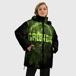 Куртка зимняя женская Green Day: Acid Voltage, цвет: 3D-черный — фото 2