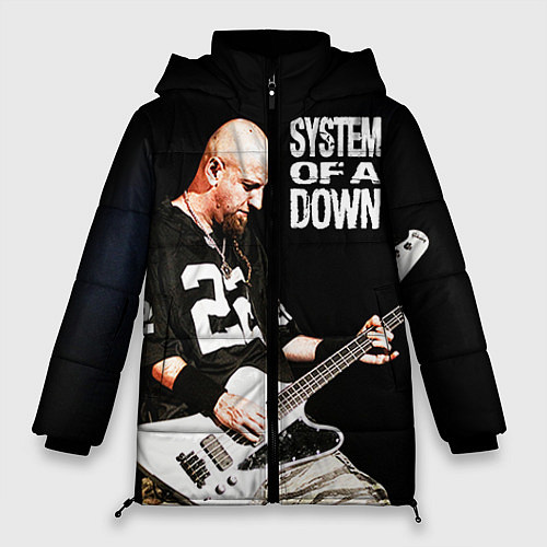 Женская зимняя куртка System of a Down / 3D-Светло-серый – фото 1