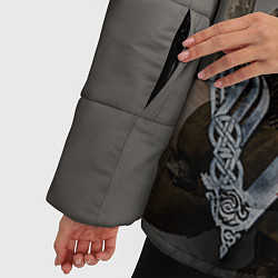 Куртка зимняя женская Флоки, цвет: 3D-черный — фото 2
