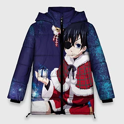 Куртка зимняя женская Аниме, цвет: 3D-светло-серый