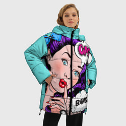 Куртка зимняя женская PO ART, цвет: 3D-черный — фото 2