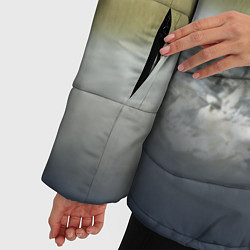 Куртка зимняя женская Дерзская щука, цвет: 3D-черный — фото 2