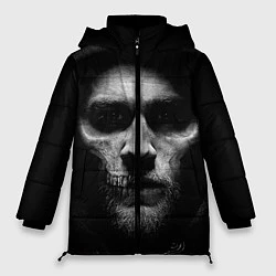 Куртка зимняя женская Sons Of Anarchy, цвет: 3D-светло-серый