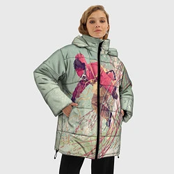 Куртка зимняя женская Сноуборд, цвет: 3D-светло-серый — фото 2