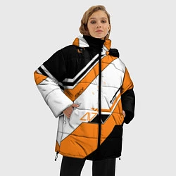 Куртка зимняя женская CS:GO Asiimov, цвет: 3D-черный — фото 2