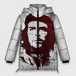 Куртка зимняя женская Че Гевара, цвет: 3D-светло-серый