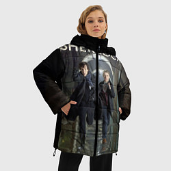 Куртка зимняя женская Sherlock Break, цвет: 3D-красный — фото 2
