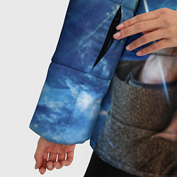Куртка зимняя женская 11th Doctor Who, цвет: 3D-светло-серый — фото 2