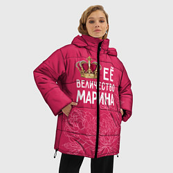 Куртка зимняя женская Её величество Марина, цвет: 3D-светло-серый — фото 2
