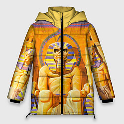 Куртка зимняя женская Iron Maiden: Pharaon, цвет: 3D-черный