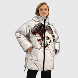Куртка зимняя женская Fight Club: Friends, цвет: 3D-черный — фото 2