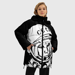Куртка зимняя женская Гагарин, цвет: 3D-светло-серый — фото 2