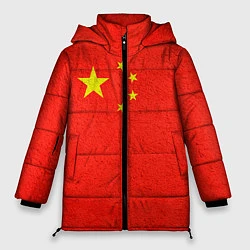 Куртка зимняя женская Китай, цвет: 3D-черный