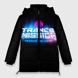 Куртка зимняя женская Trancemission: Trance we love, цвет: 3D-красный