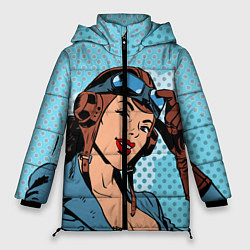 Куртка зимняя женская ВВС, цвет: 3D-черный