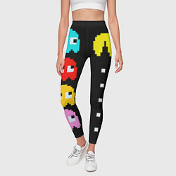 Леггинсы женские Pac-Man Stories, цвет: 3D-принт — фото 2