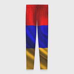 Леггинсы женские Флаг Армения, цвет: 3D-принт