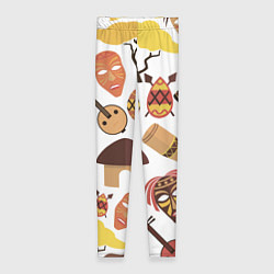 Леггинсы женские Гамбия, цвет: 3D-принт