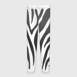 Леггинсы женские Африканская зебра, цвет: 3D-принт