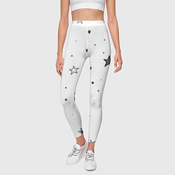 Леггинсы женские Все звезды нашей вселенной, цвет: 3D-принт — фото 2