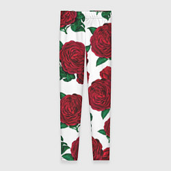 Леггинсы женские Винтажные розы, цвет: 3D-принт
