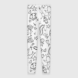 Леггинсы женские DIE ANTWOORD, цвет: 3D-принт