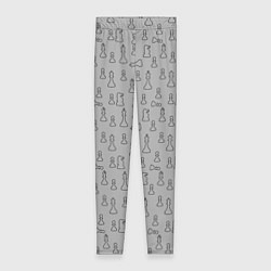 Женские легинсы Шахматы