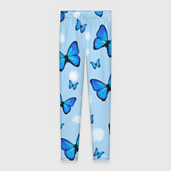 Леггинсы женские Бабочки Моргенштерна, цвет: 3D-принт