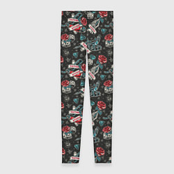 Леггинсы женские TATTOO, цвет: 3D-принт