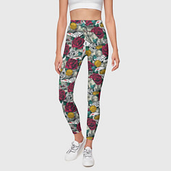 Леггинсы женские Счастливчик Lucky, цвет: 3D-принт — фото 2