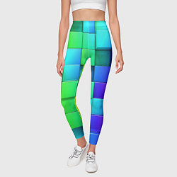 Леггинсы женские Color geometrics pattern Vanguard, цвет: 3D-принт — фото 2