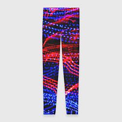 Леггинсы женские Neon vanguard pattern 2022, цвет: 3D-принт