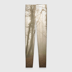Леггинсы женские Туманный лес на восходе, цвет: 3D-принт