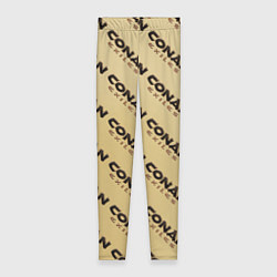Леггинсы женские Конан эксайлс узор, цвет: 3D-принт