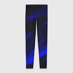 Женские легинсы Geometry blue stripes
