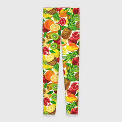 Леггинсы женские Fruit abundance, цвет: 3D-принт
