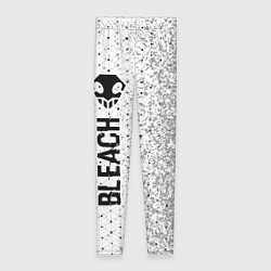 Леггинсы женские Bleach glitch на светлом фоне: по-вертикали, цвет: 3D-принт