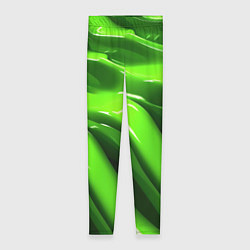 Леггинсы женские Текстура зеленая слизь, цвет: 3D-принт