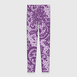 Леггинсы женские Фиолетовая фантазия, цвет: 3D-принт