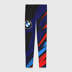 Леггинсы женские BMW - m colors and black, цвет: 3D-принт