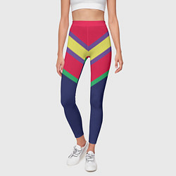 Леггинсы женские Фасон из 90-х, цвет: 3D-принт — фото 2