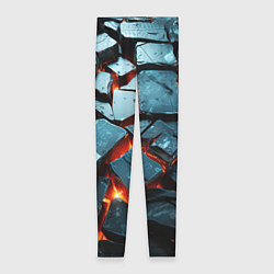 Женские легинсы Камни в лаве