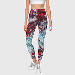 Леггинсы женские Лёд и кровь, цвет: 3D-принт — фото 2