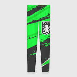 Леггинсы женские Aston Villa sport green, цвет: 3D-принт
