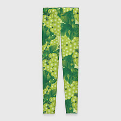 Женские легинсы Виноградный паттерн