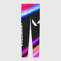 Леггинсы женские Valorant speed game lights, цвет: 3D-принт
